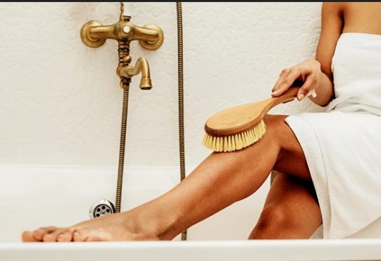 dry body brushing