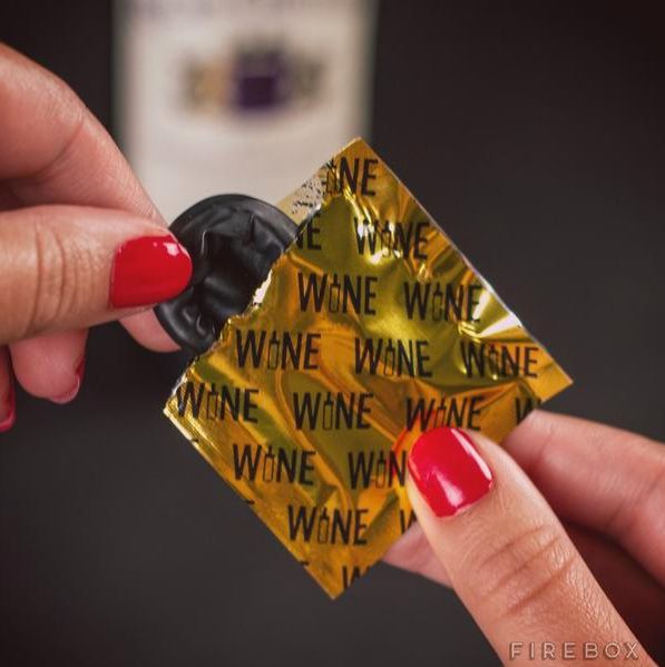 wine condoms 
